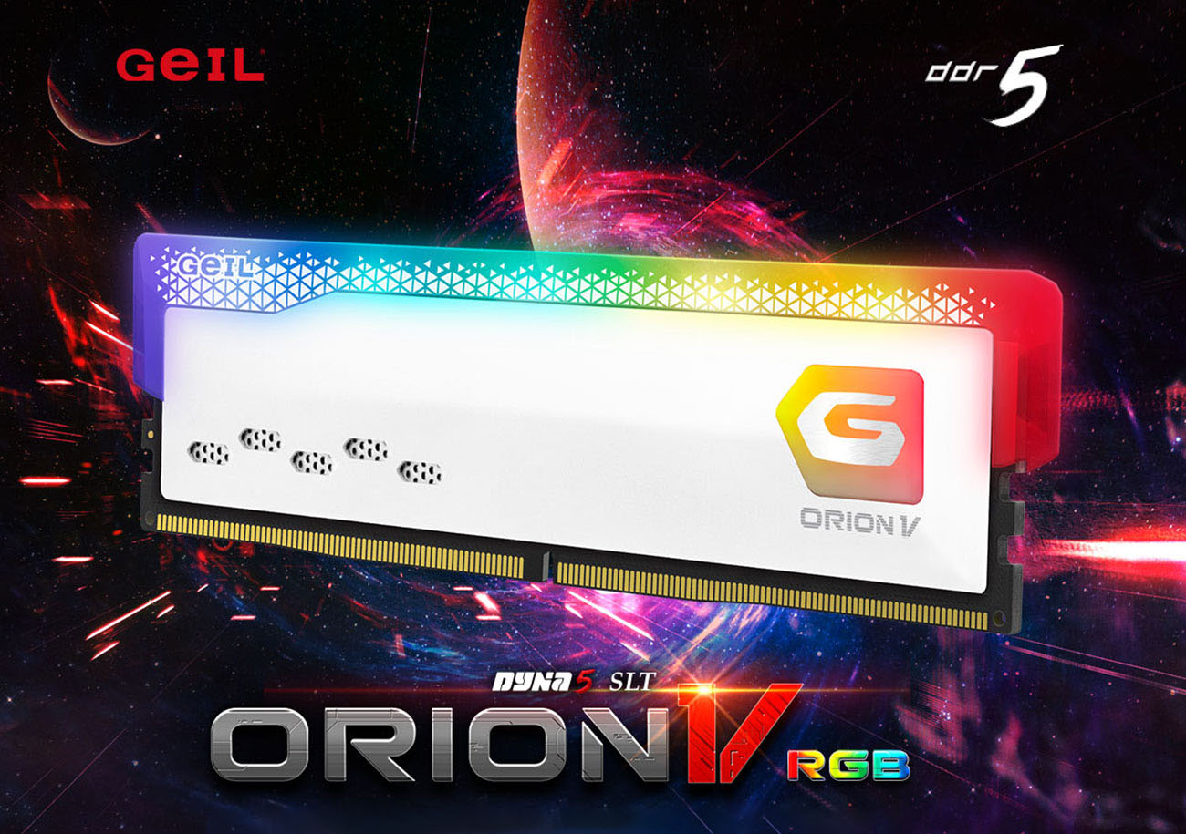 GeIL ORION RGB 32GB (2 x 16GB) 288-Pin PC RAM DDR5 5600 (PC5 44800